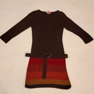 Derek Heart Women's Medium Brown Dress